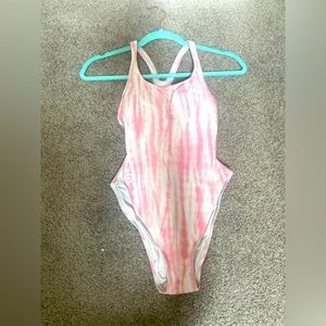 Michael Kors Pink Tye Dye Swimsuit